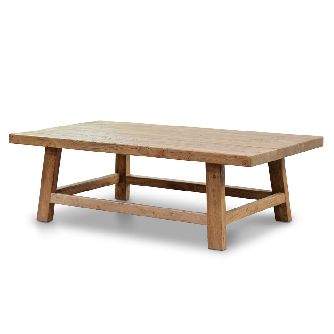 Canova 1.1m Reclaimed Wood Rectangular Coffee Table
