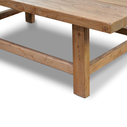 Canova 1.1m Reclaimed Wood Rectangular Coffee Table
