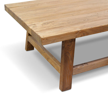 Canova 1.1m Reclaimed Wood Rectangular Coffee Table