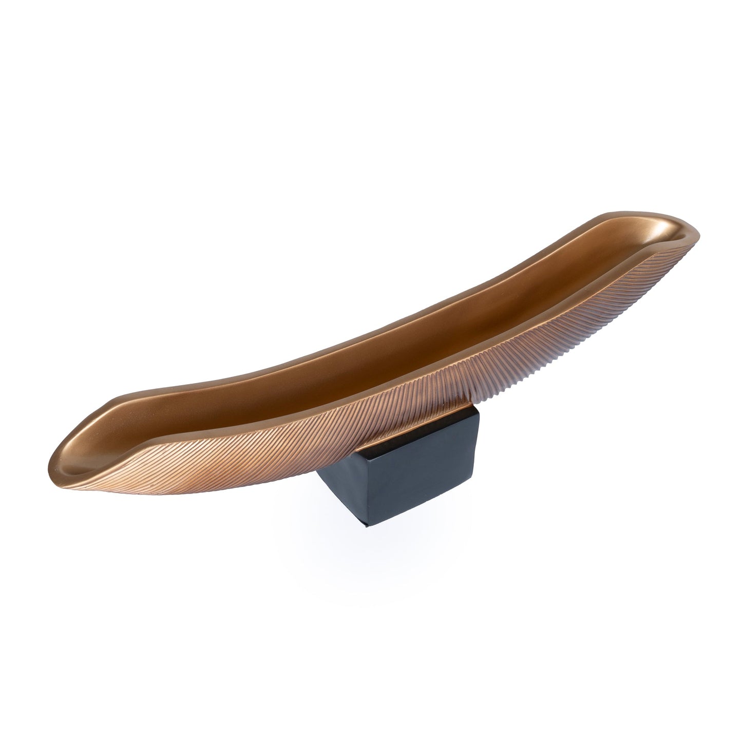 Ardoro Decorative Boat Vase - Brown