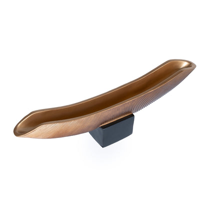 Ardoro Decorative Boat Vase - Brown