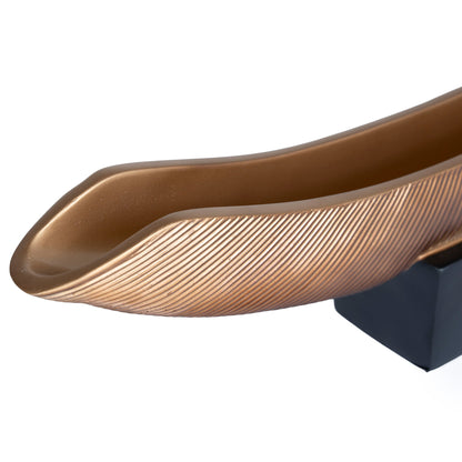 Ardoro Decorative Boat Vase - Brown