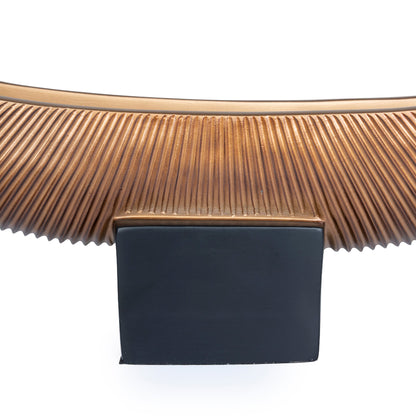 Ardoro Decorative Boat Vase - Brown