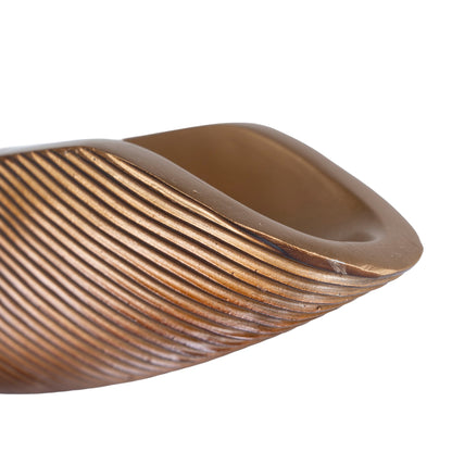 Ardoro Decorative Boat Vase - Brown