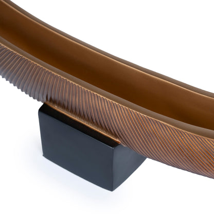 Ardoro Decorative Boat Vase - Brown