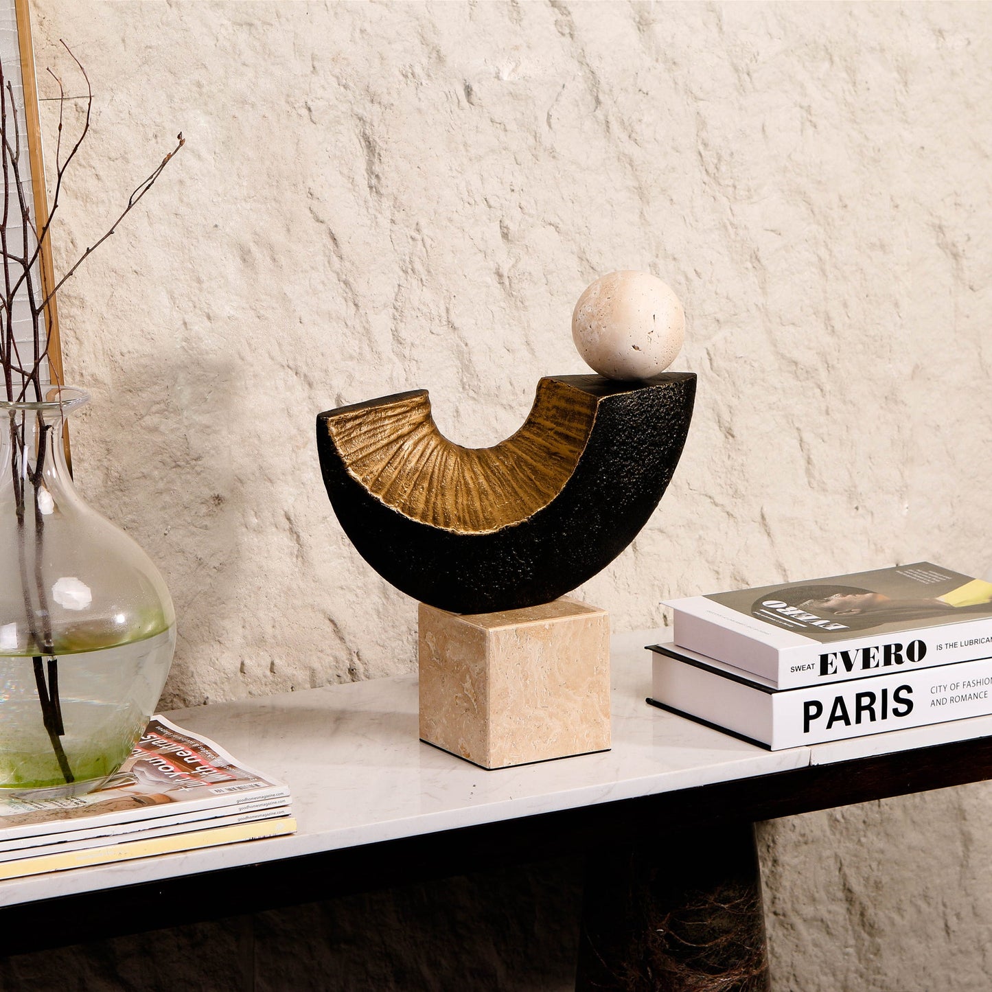 Bruni Balance Sculpture - Dark Bronze