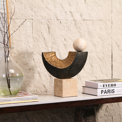 Bruni Balance Sculpture - Dark Bronze