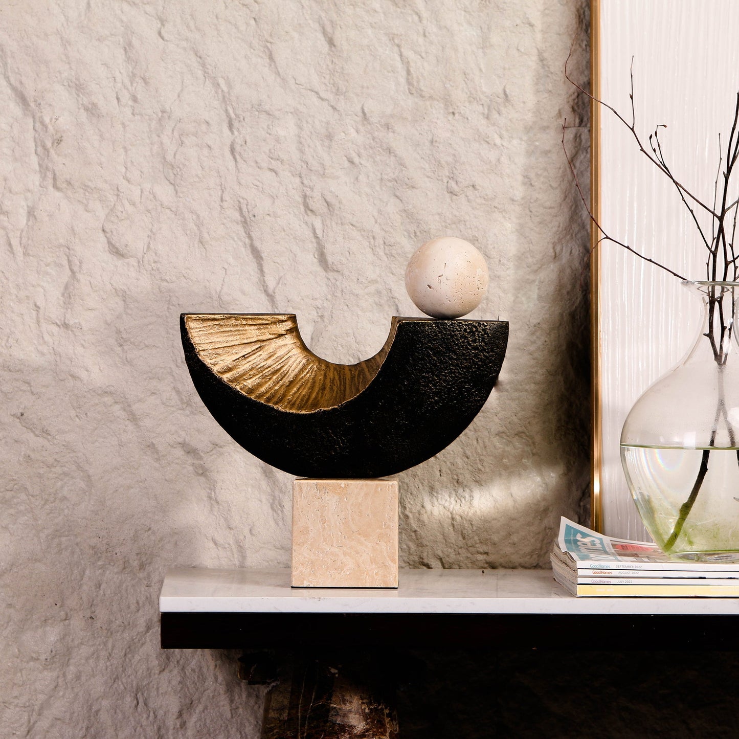 Bruni Balance Sculpture - Dark Bronze