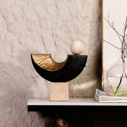 Bruni Balance Sculpture - Dark Bronze