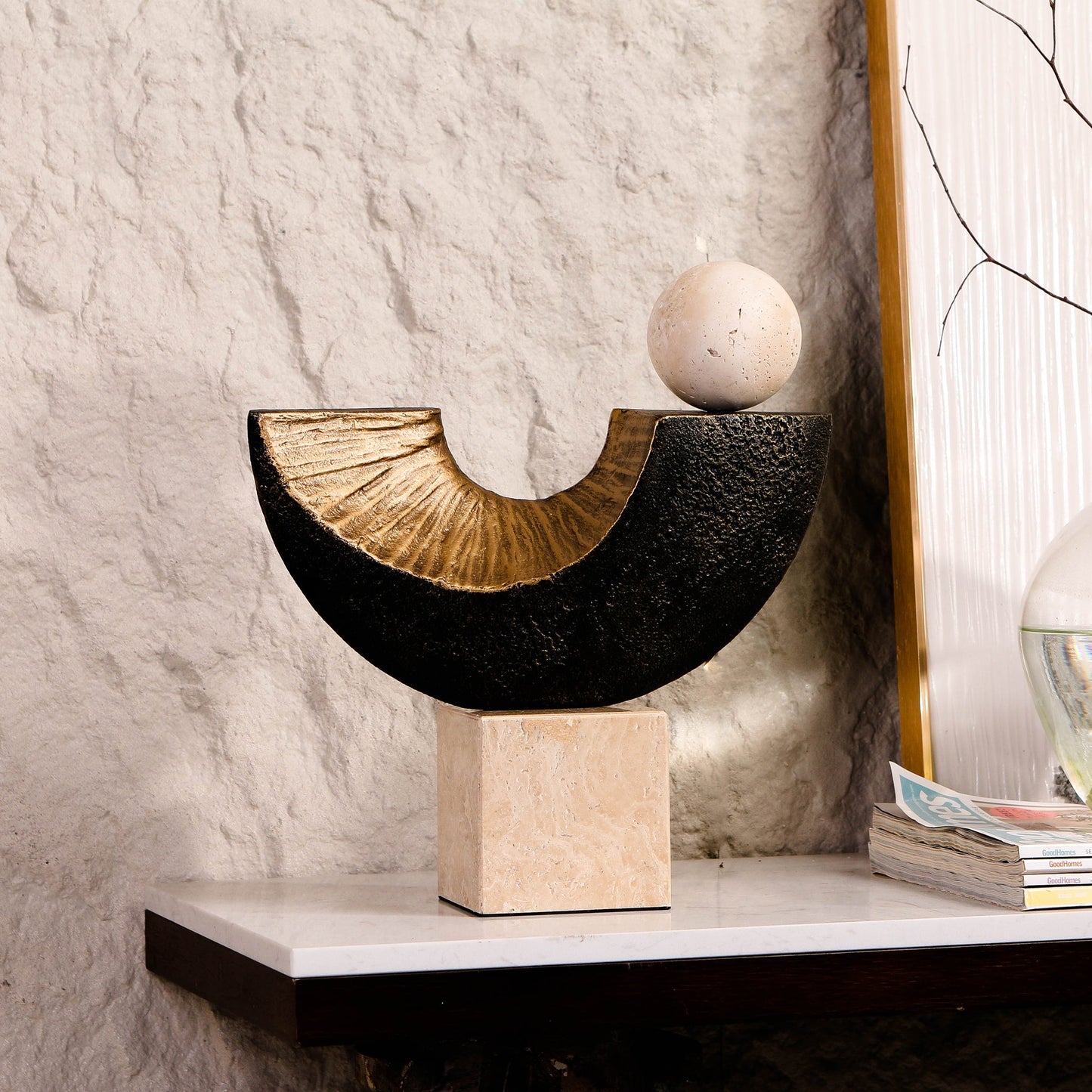 Bruni Balance Sculpture - Dark Bronze