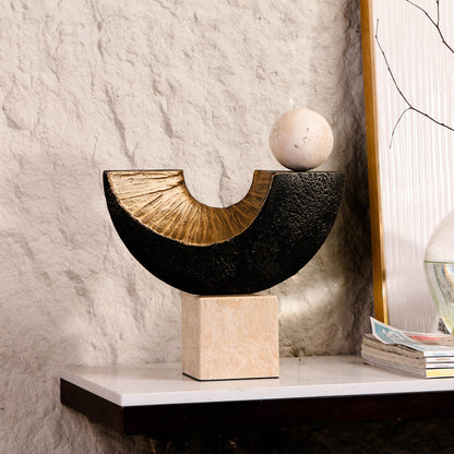 Bruni Balance Sculpture - Dark Bronze