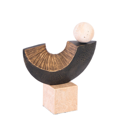 Bruni Balance Sculpture - Dark Bronze