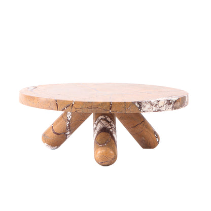 Bruni Marble Tray - Rainforest Brown