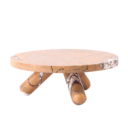 Bruni Marble Tray - Rainforest Brown