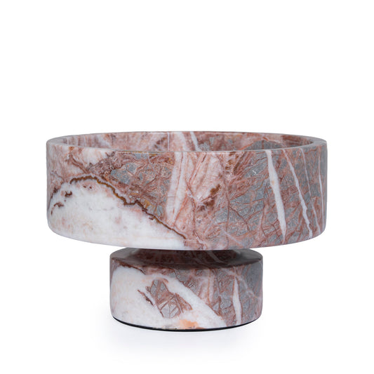 Ardena Round Marble Tray - Multicolor