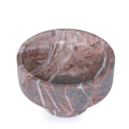 Ardena Round Marble Tray - Multicolor