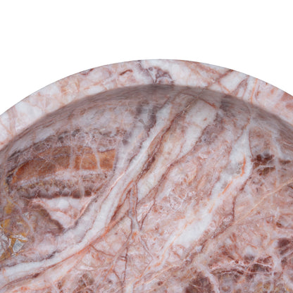 Ardena Round Marble Tray - Multicolor