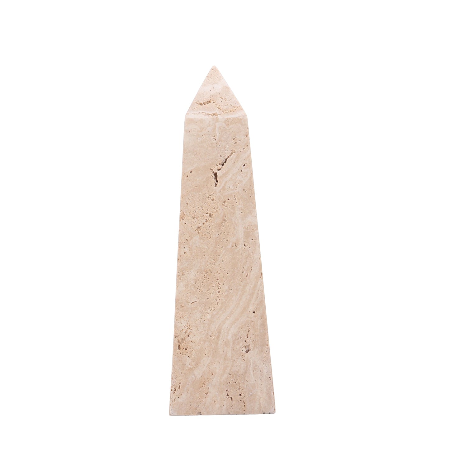 Bravon Obelisks Large Sculpture - Beige