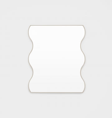 Artemis 90cm Wave Mirror - Sand