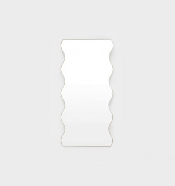 Artemis 165cm Wave Mirror - Sand
