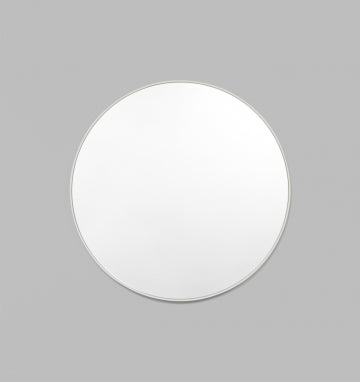 Bjorn 100cm Round Mirror - Dove