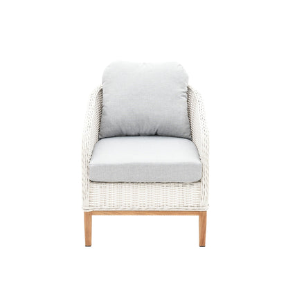 Albert 5pcs Outdoor Lounge Set - White Wicker