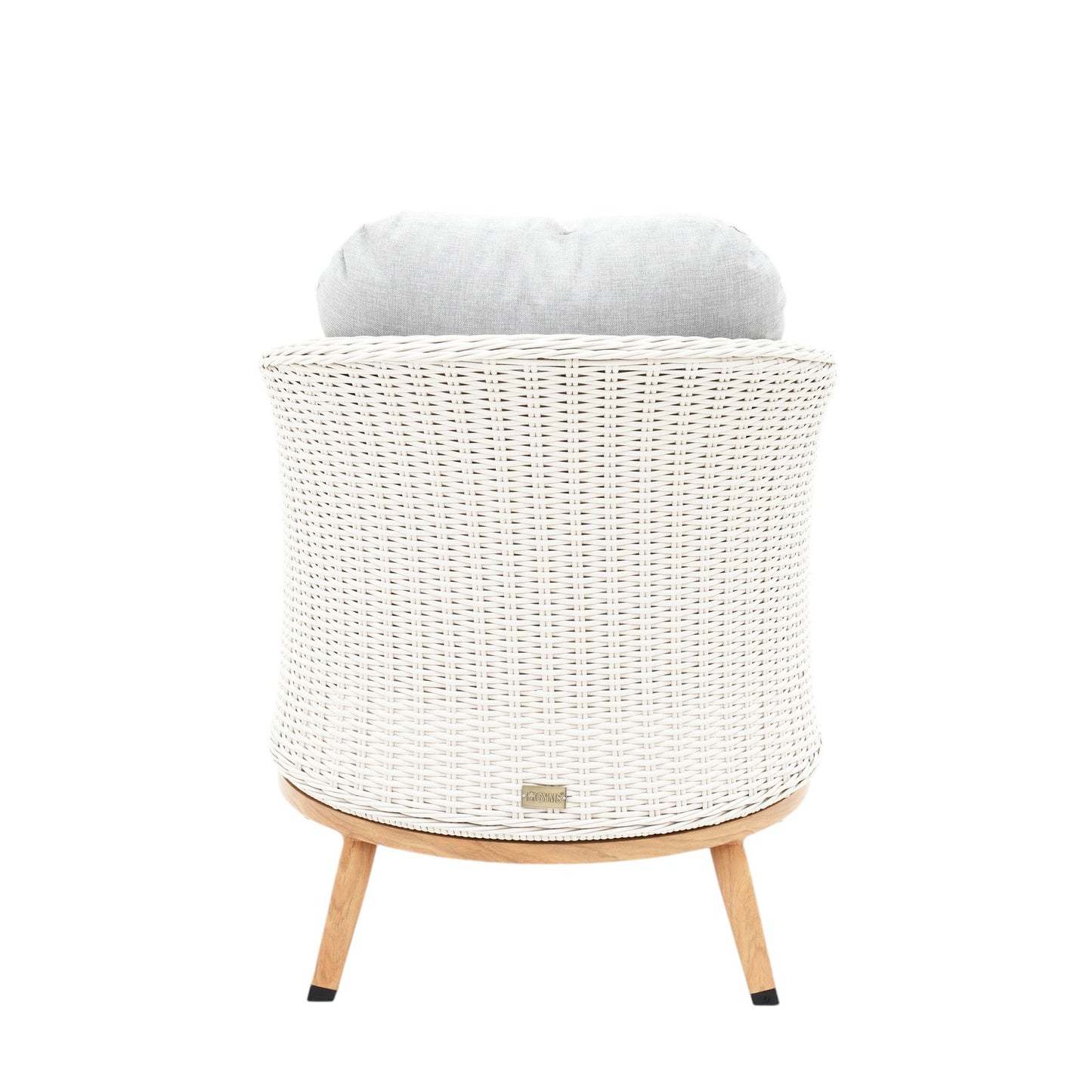 Albert 5pcs Outdoor Lounge Set - White Wicker