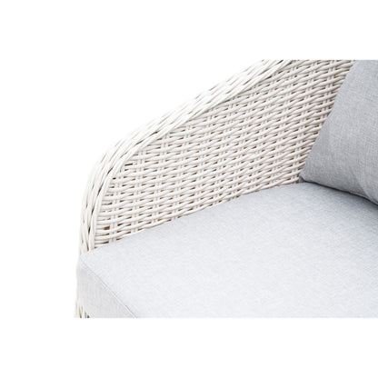 Albert 5pcs Outdoor Lounge Set - White Wicker