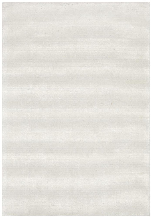Allu 225cm x 155cm Hand Loomed Rug - Ivory
