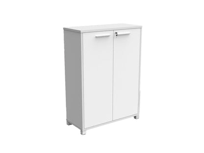 Axis 3 Shelves Cupboard Storage Cabinet - White