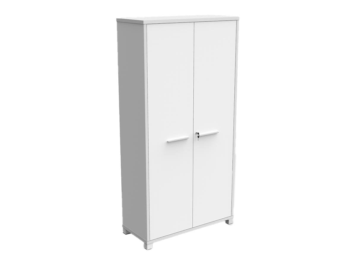 Axis 5 Shelves Cupboard Storage Cabinet - White