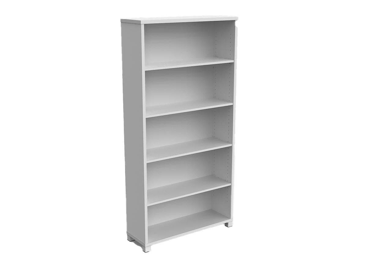 Axis 5 Tier Bookcase Storage - White
