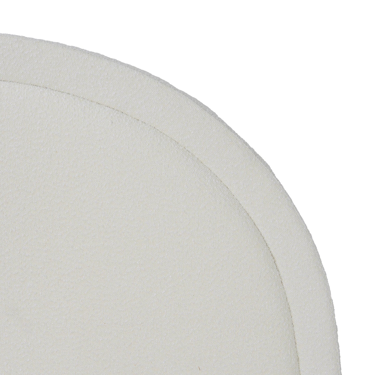 Antoni Queen Bed Frame - Antique White Boucle with Storage