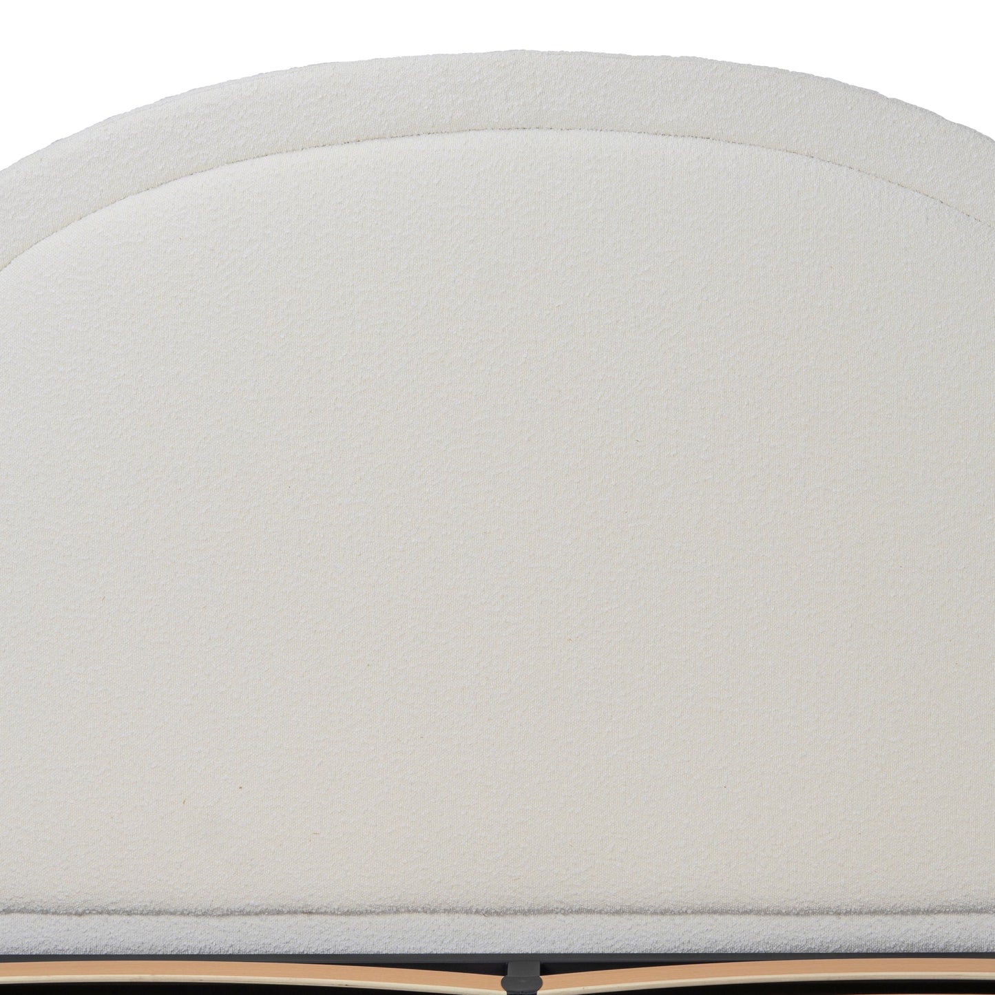 Antoni Queen Bed Frame - Antique White Boucle with Storage