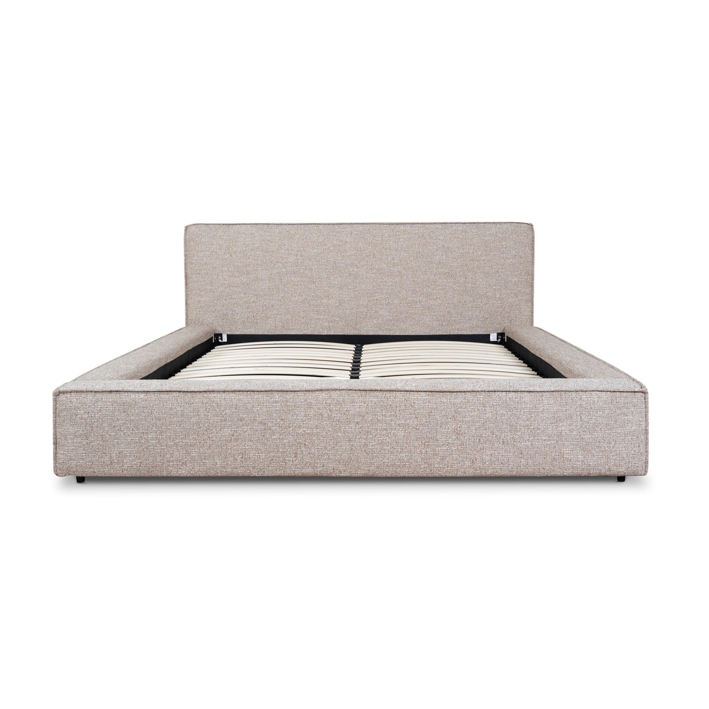 Castillo Queen Bed Frame - Stonish Beige