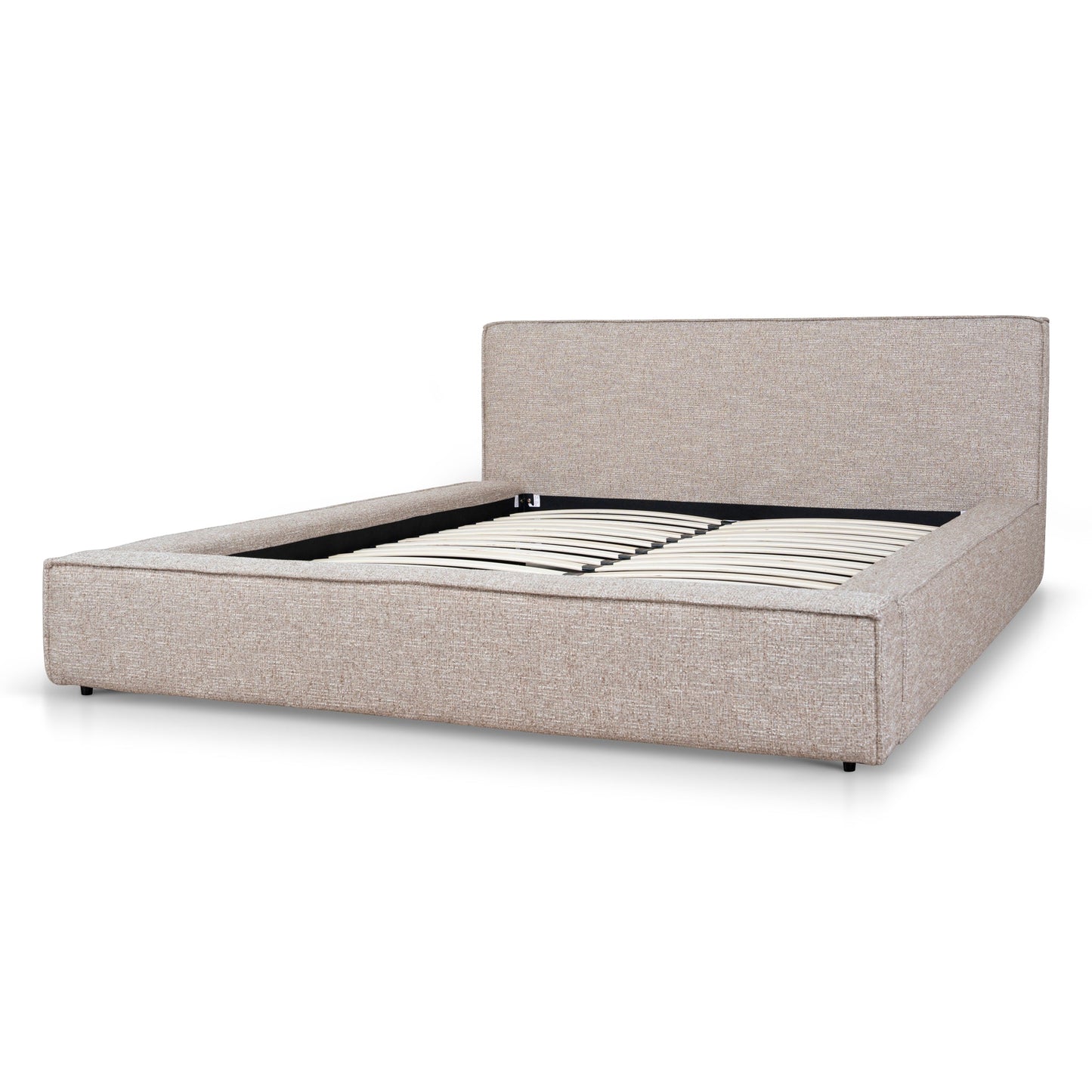 Castillo Queen Bed Frame - Stonish Beige