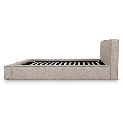 Castillo Queen Bed Frame - Stonish Beige