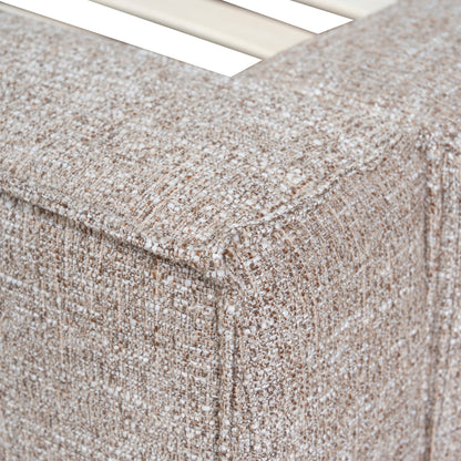 Castillo Queen Bed Frame - Stonish Beige