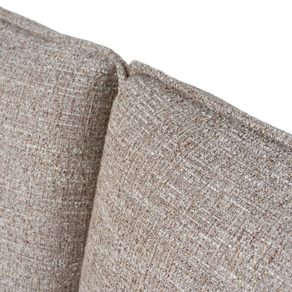 Celeste Fabric King Bed Frame - Stonish Beige