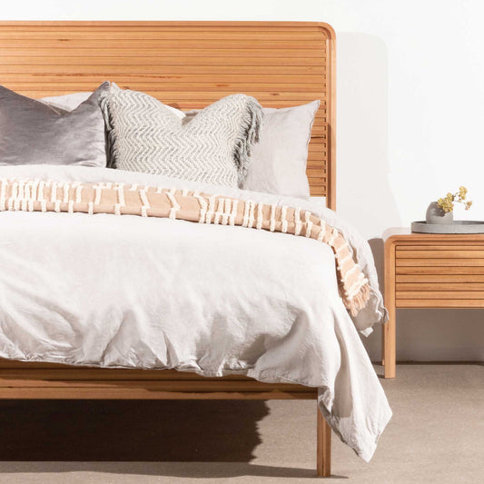 Amparo King Bed Frame - Messmate