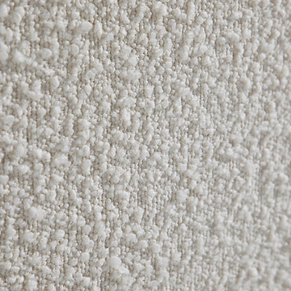 Antonia Queen Bed Frame - Antique White Boucle with Storage