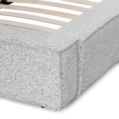 Castillo Queen Bed Frame - Cloudy Pepper Boucle