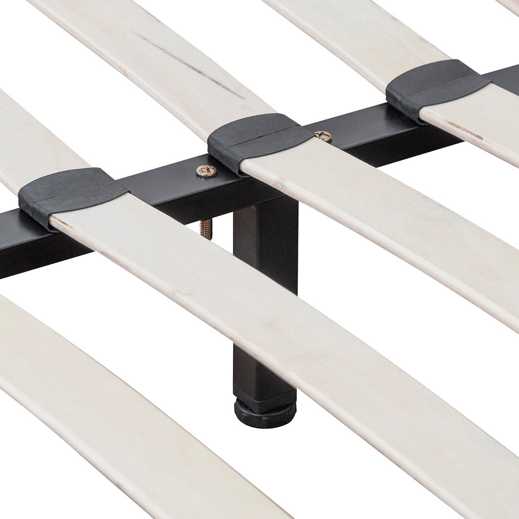 Castillo Queen Bed Frame - Cloudy Pepper Boucle