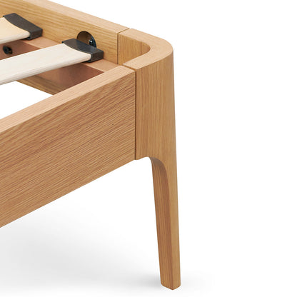 Belmont Queen Bed Frame - Natural Oak