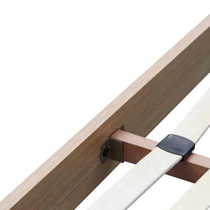 Belmont Queen Bed Frame - Natural Oak