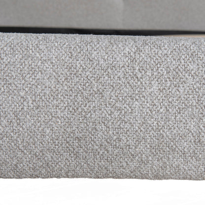 Celeste Fabric Queen Bed Frame - Clay Grey