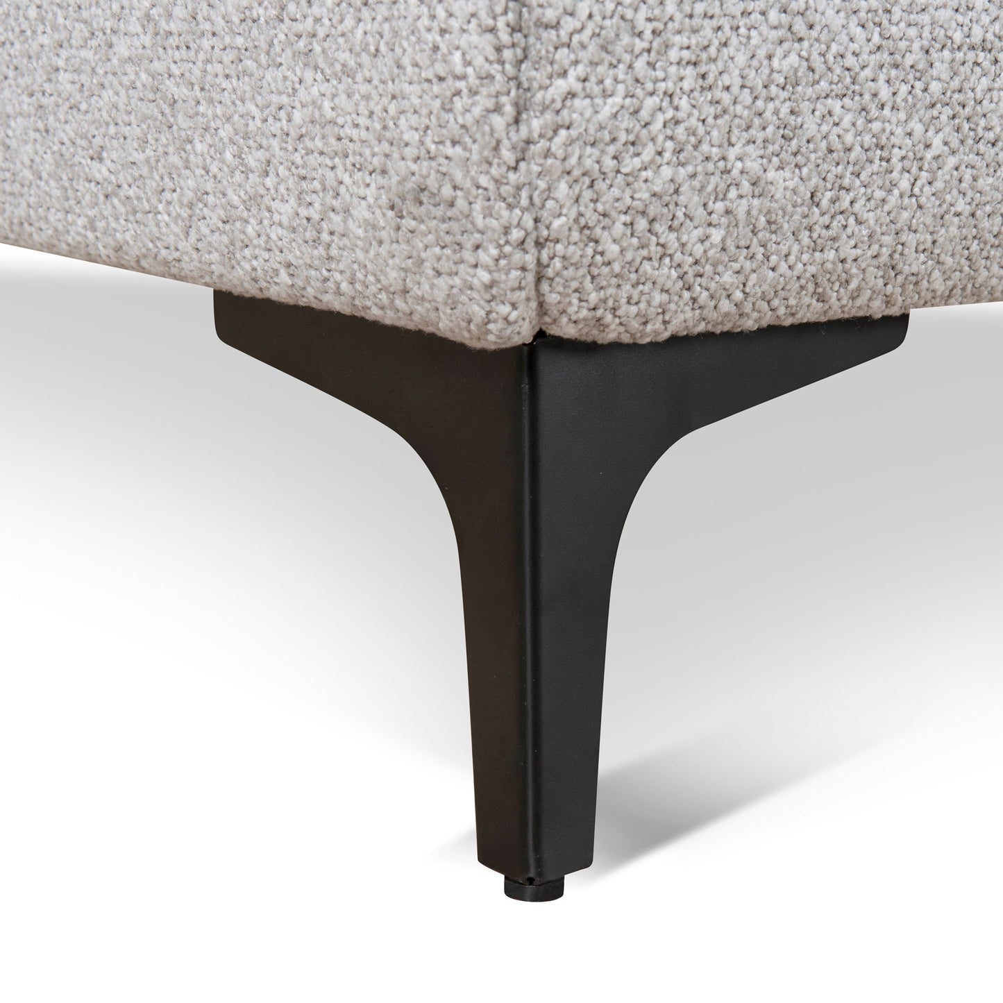 Celeste Fabric Queen Bed Frame - Clay Grey