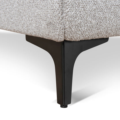 Celeste Fabric Queen Bed Frame - Clay Grey