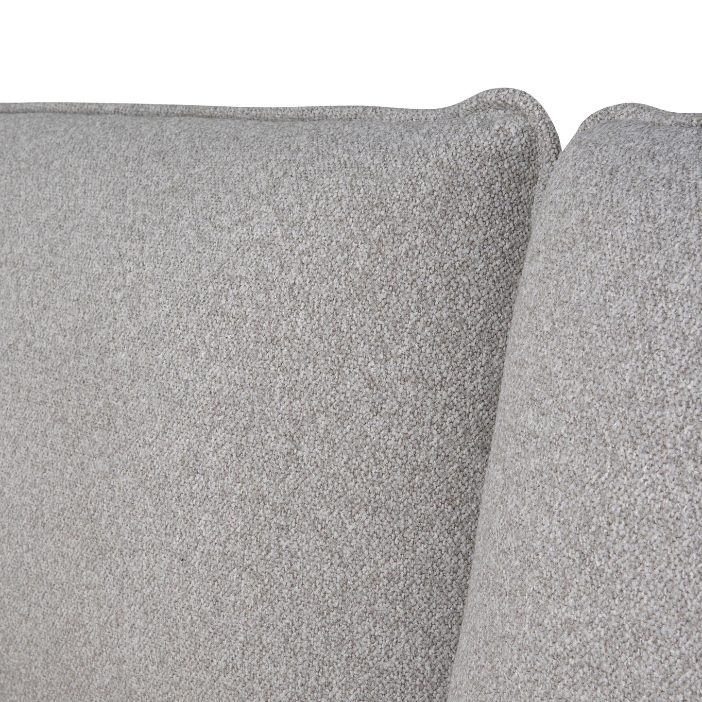 Celeste Fabric King Bed Frame - Clay Grey