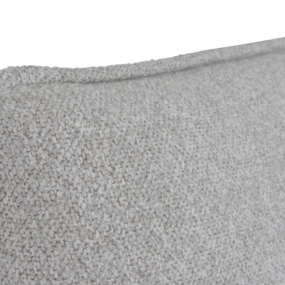 Celeste Fabric King Bed Frame - Clay Grey